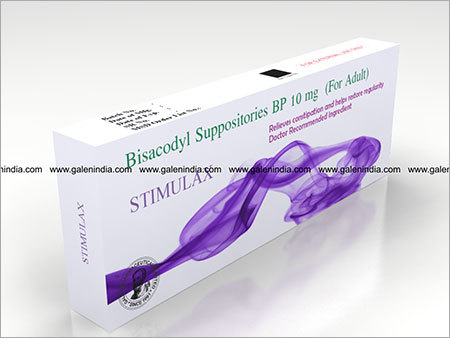 Bisacodyl Suppository BP 10mg