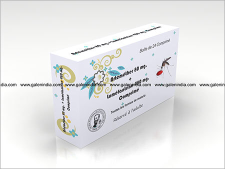 Artemether 80 MG & Lumefantrine 480 MG Tablets