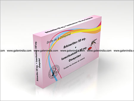 Artemether 20mg & Lumefantrine 80mg Tablets