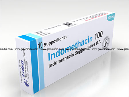 Indomethacin 100mg Suppositories