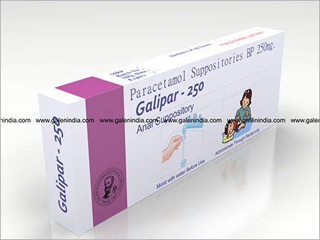 Paracetamol 250mg Suppository