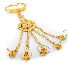 Gold Platred Hath Panja
