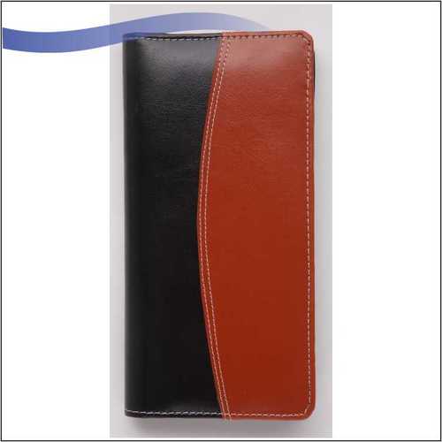 Cheque Book Folder with Zip