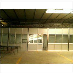 Aluminium Frame Glass Partition