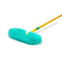 Cob Web Brush - Plastic, Lightweight, Blue/brown/green/yellow | Rugged Design, Scratch Resistant, Easy To Move, Ideal For Web & Fan Cleaning