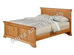 Wooden bed