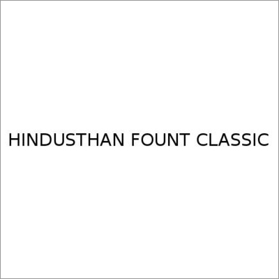 Hindusthan Fount Classic