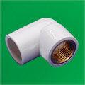 Brass Elbow - Color: White