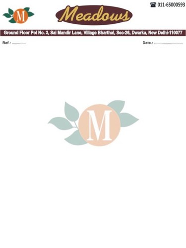 Latter Head - Paper Material | Eco-Friendly, Recyclable for Daily Use and Promotion