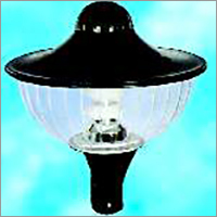 Black Energy Saving Post Top Lamp