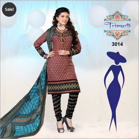Blue Lady Salwar Suit