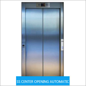Center Opening Elevator Door