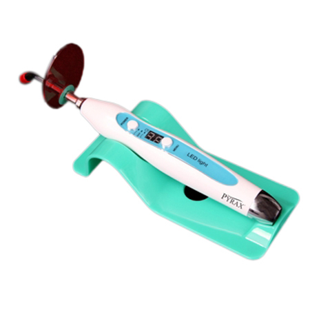 Dental Light Cure Normal - Aluminum, 23x160mm, White, 470nm, 5W | Overheat Protection, Normal/Pulse/Ramp Modes, >1000mW/cm2 Intensity