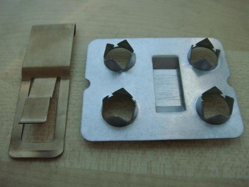 Catch plate & spring clip