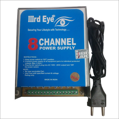 8 Channel Cctv Power Supply