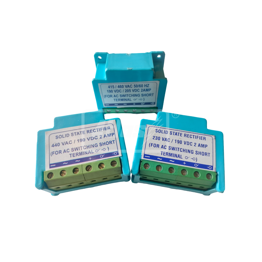 Brake Rectifier - Standard Size, 220-440V Input Voltage Range | Semi-Automatic Operation, Normal Interface, Ideal for Industrial Applications