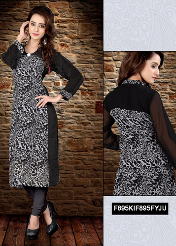 Long Printed Kurti