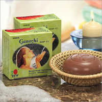 Ganozhi Soap - Palm Oil, 8cm Diameter, Brown | Gently Cleanses, Nourishes Skin, Hydrates Deeply, Softens Skin, Natural Oils, Radiant Glow