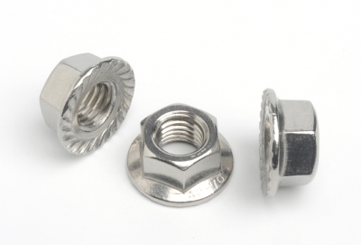 Hex Serrated Flange Nut By ZENITH INDUSTRIES