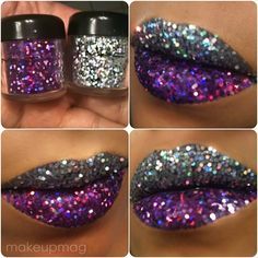 Lips Glitter Powder