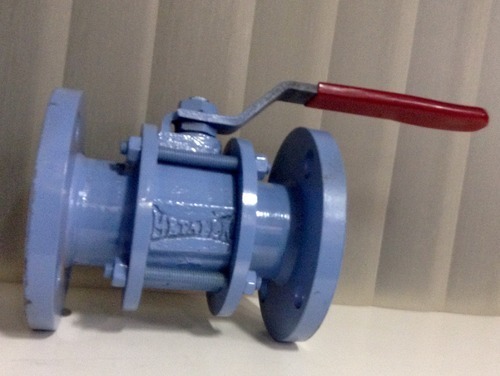 Cast Iron Three Piece Ball Valve