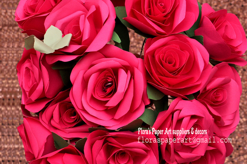 Paper Rose Bouquet
