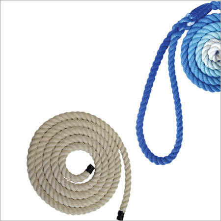 Cotton Ropes - 3 Strands, 6 MM to 60 MM | Incredible Strength, Abrasion Resistant, Soft Texture, Ideal for General Purpose Use