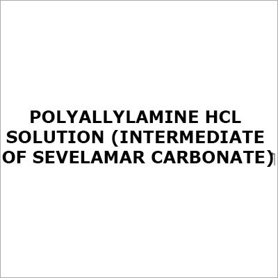 Polyallylamine HCl Solution - Industrial Grade, 96% Purity, CAS No: 71550-12-4, Store in Dry Place