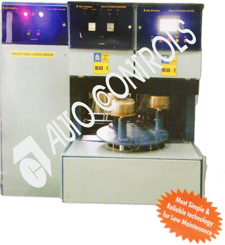 Two Head Rotating Induction Brazing machine.