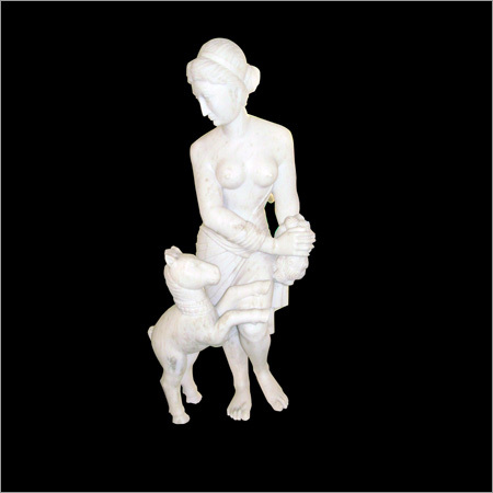 Sculpture White Marble Figures