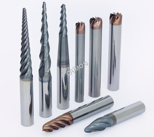 Tapered End Mill - Solid Carbide HSS Endmill By QUMOS ENTERPRISES