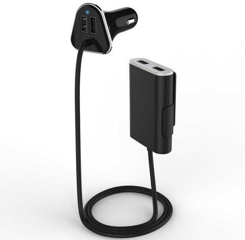 9.6A Dual USB plus rear seat GM Dual USB Car Charger