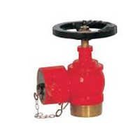 Right Angle Hydrant Valve - Color: Red & Black