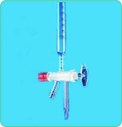 3-Way Double Oblique Bore stopcock Burette