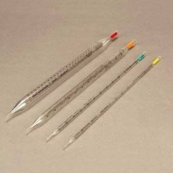 Serological Pipettes Sterile - 0.1-25.0 ml Capacity, Individually Wrapped, Color-Coded Plug, Sterile, DNase/RNase-Free, Pyrogenic Free, Accuracy +/-2%