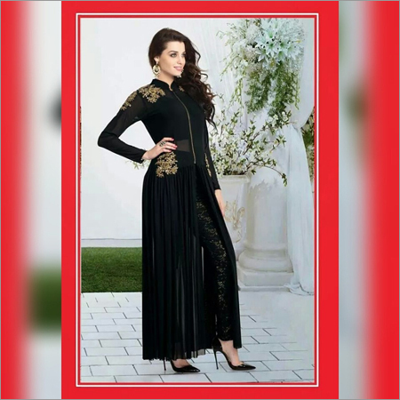 Designer Dress With Pants