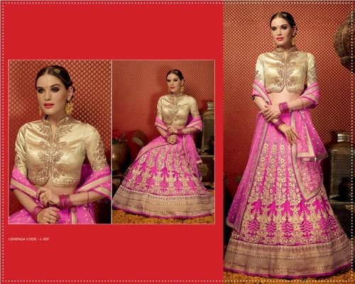 Lehanga Style Saree