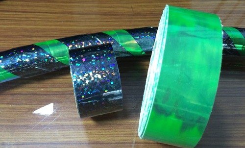 Green iridescent tapes