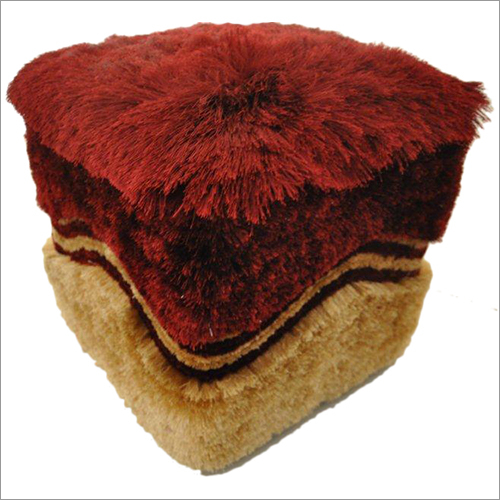 Shaggy Poufs