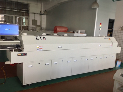 Economical reflow oven 6 or 8 zones surface mount soldering machine for LED Board PCBA
