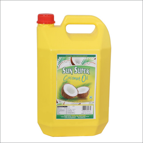 5 litre HDPE Can Coconut Oil
