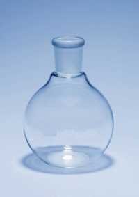 Flask Flat Bottom Short Neck