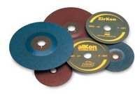 Coated Abrasive Paper Discs - Aluminium Oxide Paper & Cloth, Round Shape | Blue, Green & Maroon Colors For Finishing And Light-to-medium Grinding