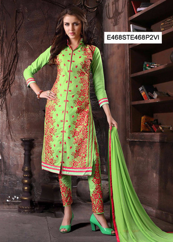 Attractive Embroidery Ladies Suit