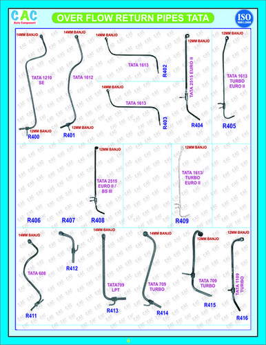 Over Flow Return Pipe