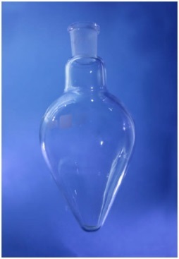 Flask Pear Shaped Single Neck