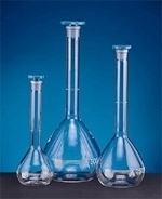 Flask Conical With Interchangeable Stopper