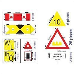 Industrial Sign Printed Board