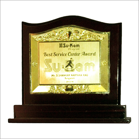 Custom Wooden Trophy