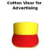 Cotton Visor for Advertising